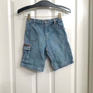 Calvin Klein Jeans Boys Cargo Jean Shorts